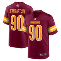 Javontae Jean-Baptiste Washington Commanders Football Jersey, Sportswear Jersey Shirt, Lightweight Athletic Jersey, Casual Gift for Men