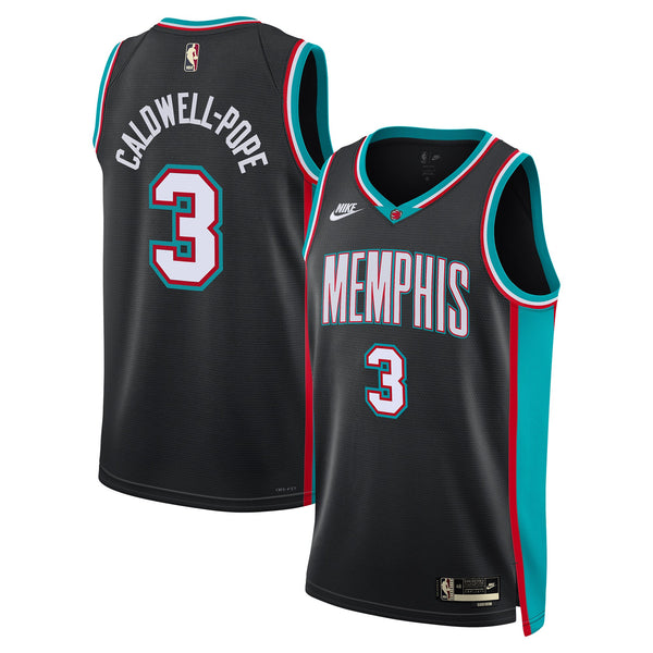 Memphis Grizzlies Classic Edition Jersey - Black - Kentavious Caldwell-Pope