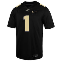 Purdue Boilermakers Football Jersey, Black Sportswear Jersey Shirt, Lightweight Breathable Athletic Jersey, Casual Gift for Men, Style 201905510