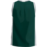 Wagner College Seahawks Basketball Jersey, Green Lightweight Sportswear Jersey Shirt, Sleeveless Athletic Tank Jersey, Casual Gift for Men