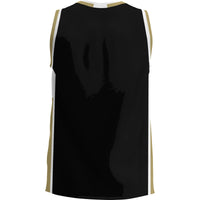 UCF Knights Basketball Jersey, Gold Lightweight Sportswear Jersey Shirt, Sleeveless Athletic Tank Jersey, Casual Gift for Men, Style 4725976