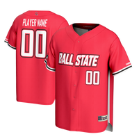 Ball State Cardinals Baseball Jersey, Sportswear Jersey Shirt, Lightweight Breathable Athletic Jersey, Casual Gift for Men, Style 201179905