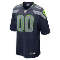 Seattle Seahawks Football Jersey, Navy Game Sportswear Jersey Shirt, Lightweight Breathable Athletic Jersey, Casual Gift for Men