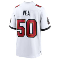 Vita Vea Tampa Bay Buccaneers Football Jersey, White Game Sportswear Jersey Shirt, Lightweight Breathable Athletic Jersey, Casual Gift for Men