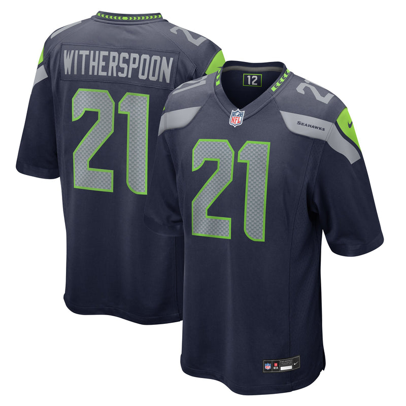 Devon Witherspoon Seattle Seahawks Football Jersey, Sportswear Jersey Shirt, Lightweight Athletic Jersey, Casual Gift for Men, Style 202261360