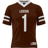 Brown Football Jersey, Sportswear Jersey Shirt, Lightweight Breathable Athletic Jersey, Casual Gift for Men, Style 200425355