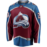 Nathan MacKinnon Colorado Avalanche Hockey Jersey, Sportswear Jersey Shirt, Long Sleeve Hockey Jersey, Casual Gift for Men, Style 201333806