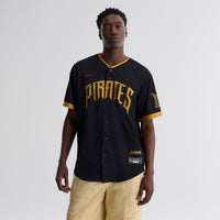 Oneil Cruz Pittsburgh Pirates Baseball Jersey, Black Sportswear Jersey Shirt, Lightweight Breathable Athletic Jersey, Casual Gift for Men