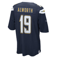 Lance Alworth San Diego Chargers Football Jersey, Navy Game Sportswear Jersey Shirt, Lightweight Breathable Athletic Jersey, Casual Gift for Men