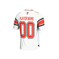 Texas Tech Red Raiders Football Jersey, White Fashion Sportswear Jersey Shirt, Lightweight Breathable Athletic Jersey, Casual Gift for Men