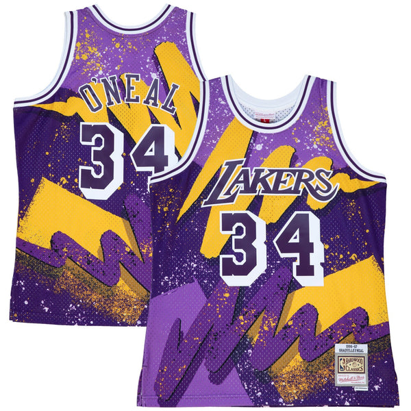 Los Angeles Lakers Hyper Hoops Swingman Jersey - Shaquille O'Neal - Dark Purple