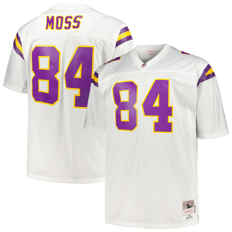 Randy Moss Minnesota Vikings Football Jersey, White Sportswear Jersey Shirt, Lightweight Breathable Athletic Jersey, Casual Gift for Men
