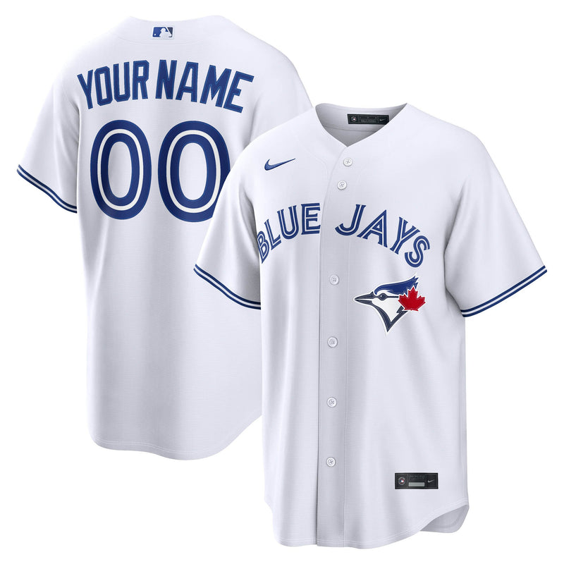 Toronto Blue Jays Baseball Jersey, White Sportswear Jersey Shirt, Lightweight Breathable Athletic Jersey, Casual Gift for Men, Style 2001926009