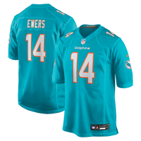 Quinn Ewers Miami Dolphins Football Jersey, Aqua Game Sportswear Jersey Shirt, Lightweight Breathable Athletic Jersey, Casual Gift for Men