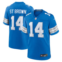 Amon-Ra St. Brown Detroit Lions Football Jersey, Sportswear Jersey Shirt, Lightweight Athletic Jersey, Casual Gift for Men, Style 200422488