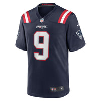 Kayshon Boutte New England Patriots Football Jersey, Navy Sportswear Jersey Shirt, Lightweight Breathable Athletic Jersey, Casual Gift for Men