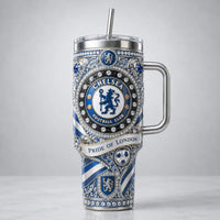 CHE Pride of London - Ornate Crest Tumbler in Royal Blue