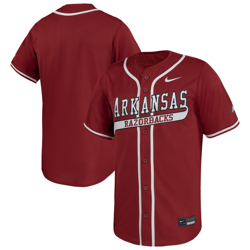Arkansas Razorbacks Baseball Jersey, Cardinal Limited Sportswear Jersey Shirt, Lightweight Breathable Athletic Jersey, Casual Gift for Men