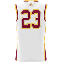 Iowa State Cyclones Basketball Jersey, White Lightweight Sportswear Jersey Shirt, Sleeveless Athletic Tank Jersey, Casual Gift for Men