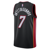 Giannis Antetokounmpo Miami Heat Basketball Jersey, Black Swingman Sportswear Jersey Shirt, Sleeveless Athletic Tank Jersey, Casual Gift for Men