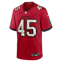 Deion Jones Tampa Bay Buccaneers Football Jersey, Red Game Sportswear Jersey Shirt, Lightweight Breathable Athletic Jersey, Casual Gift for Men