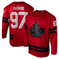 Hockey Canada Hockey Jersey, Red Sportswear Jersey Shirt, Long Sleeve Hockey Sweater Jersey, Casual Gift for Men
