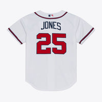 Andruw Jones Atlanta Braves Baseball Jersey, White Sportswear Jersey Shirt, Lightweight Breathable Athletic Jersey, Casual Gift for Men