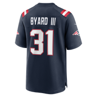 Kevin Byard III New England Patriots Football Jersey, Navy Sportswear Jersey Shirt, Lightweight Breathable Athletic Jersey, Casual Gift for Men