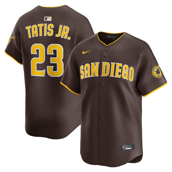 San Diego Padres Fernando Tatis Jr. Brown Road Limited Player Jersey