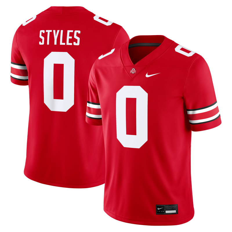 Ohio State Buckeyes Football Jersey, Sportswear Jersey Shirt, Lightweight Breathable Athletic Jersey, Casual Gift for Men, Style 2002047332