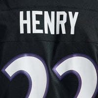 Derrick Henry Baltimore Ravens Football Jersey, Black Game Sportswear Jersey Shirt, Lightweight Breathable Athletic Jersey, Casual Gift for Men