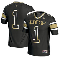 UCF Knights Football Jersey, Black Sportswear Jersey Shirt, Lightweight Breathable Athletic Jersey, Casual Gift for Men, Style 5182317