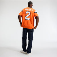 Patrick Surtain II Denver Broncos Football Jersey, Sportswear Jersey Shirt, Lightweight Athletic Jersey, Casual Gift for Men, Style 2001803186