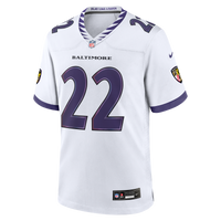 Derrick Henry Baltimore Ravens Football Jersey, White Game Sportswear Jersey Shirt, Lightweight Breathable Athletic Jersey, Casual Gift for Men