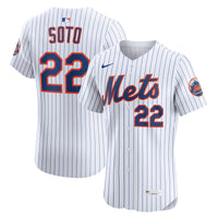 Juan Soto New York Mets Baseball Jersey, White Elite Home Sportswear Jersey Shirt, Lightweight Breathable Athletic Jersey, Casual Gift for Men