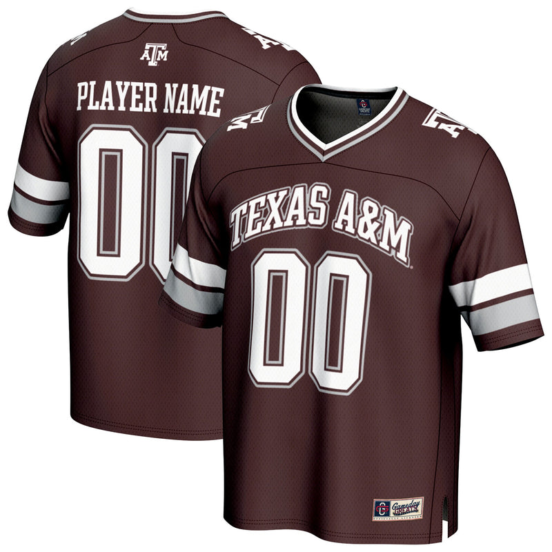 Texas A&M Aggies Football Jersey, Maroon Sportswear Jersey Shirt, Lightweight Breathable Athletic Jersey, Casual Gift for Men, Style 202073261