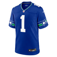 Warren Moon Seattle Seahawks Football Jersey, Royal Game Sportswear Jersey Shirt, Lightweight Breathable Athletic Jersey, Casual Gift for Men