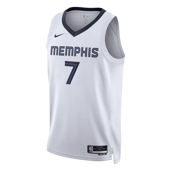 Memphis Grizzlies Association Edition Swingman Jersey - White - Santi Aldama
