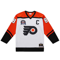 Eric Lindros Philadelphia Flyers Hockey Jersey, White Sportswear Jersey Shirt, Long Sleeve Hockey Sweater Jersey, Casual Gift for Men