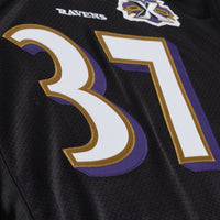 Deion Sanders Baltimore Ravens Football Jersey, Black Sportswear Jersey Shirt, Lightweight Breathable Athletic Jersey, Casual Gift for Men