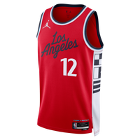Nick Martinelli LA Clippers Basketball Jersey, Red Swingman Sportswear Jersey Shirt, Sleeveless Athletic Tank Jersey, Casual Gift for Men