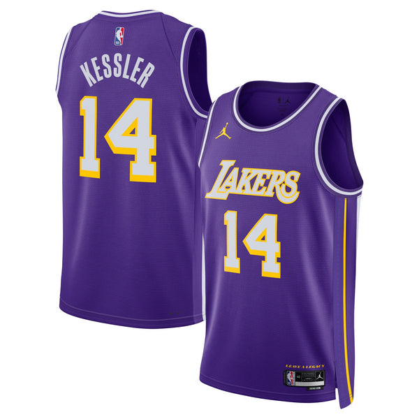 Los Angeles Lakers Statement Edition Jersey - Purple - Walker Kessler