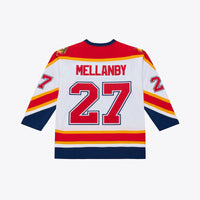 Scott Mellanby Florida Panthers Hockey Jersey, White Sportswear Jersey Shirt, Long Sleeve Hockey Sweater Jersey, Casual Gift for Men