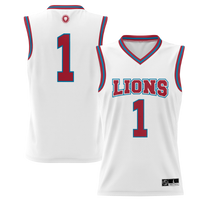 Loyola Marymount Lions Basketball Jersey, White Lightweight Sportswear Jersey Shirt, Sleeveless Athletic Tank Jersey, Casual Gift for Men