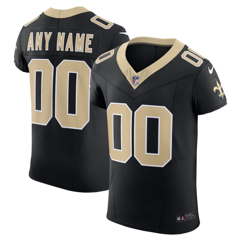 New Orleans Saints Football Jersey, Black Elite Sportswear Jersey Shirt, Lightweight Breathable Athletic Jersey, Casual Gift for Men