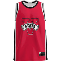 Valdosta State Blazers Basketball Jersey, Red Lightweight Sportswear Jersey Shirt, Sleeveless Athletic Tank Jersey, Casual Gift for Men