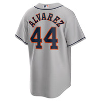 Yordan Álvarez Houston Astros Baseball Jersey, Gray Replica Sportswear Jersey Shirt, Lightweight Breathable Athletic Jersey, Casual Gift for Men