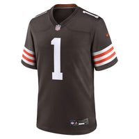 KC Concepcion Cleveland Browns Football Jersey, Brown Game Sportswear Jersey Shirt, Lightweight Breathable Athletic Jersey, Casual Gift for Men