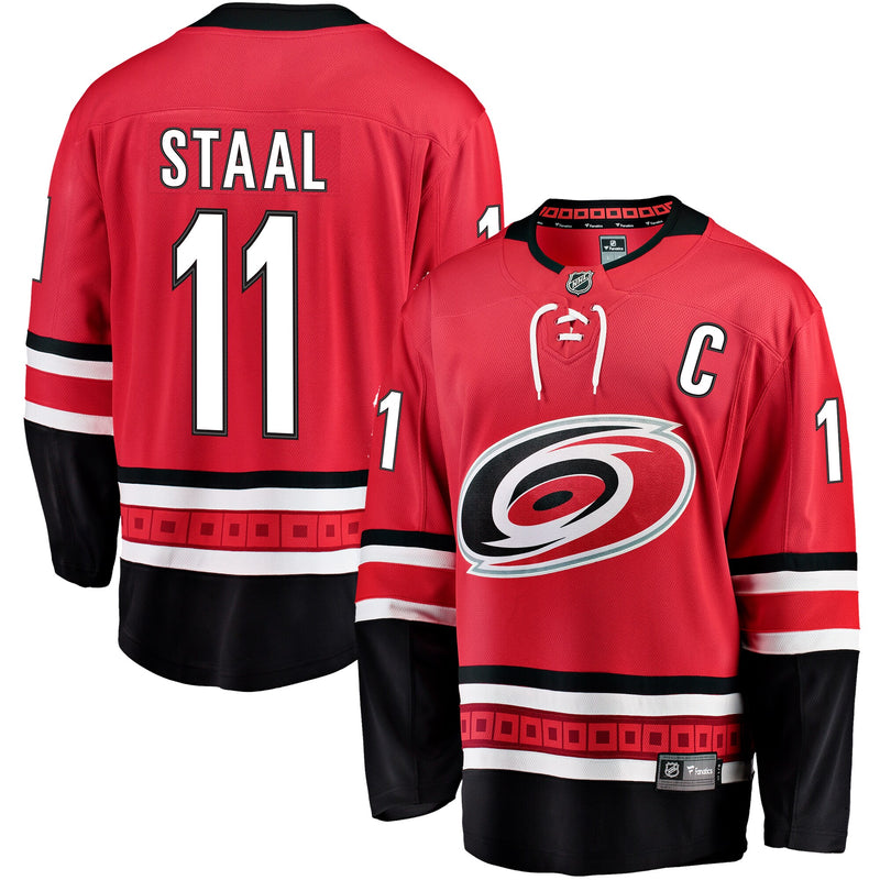 Carolina Hurricanes Hockey Jersey, Red Sportswear Jersey Shirt, Long Sleeve Hockey Sweater Jersey, Casual Gift for Men, Style 200723234