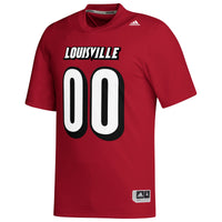 Louisville Cardinals Football Jersey, Red Sportswear Jersey Shirt, Lightweight Breathable Athletic Jersey, Casual Gift for Men, Style 5342947